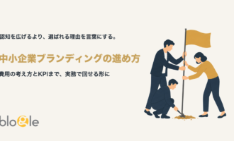 中小企業ブランディングの進め方を示すアイキャッチ画像